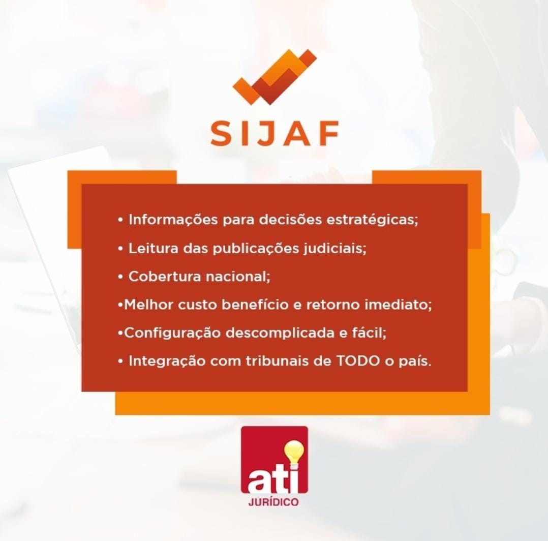 informações sobre o Sijaf